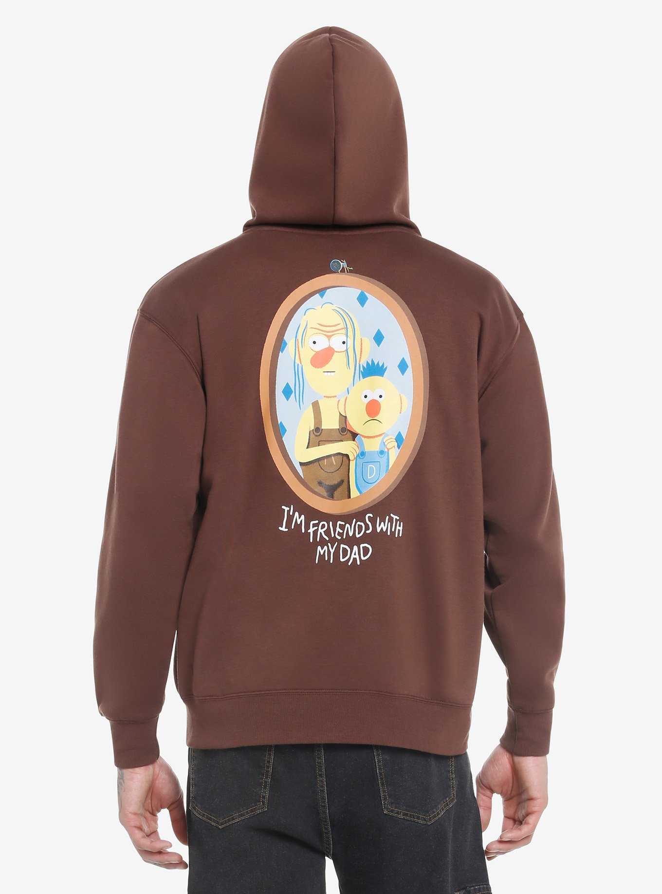 Don't Hug Me I'm Scared Friends With My Dad Hoodie, , hi-res