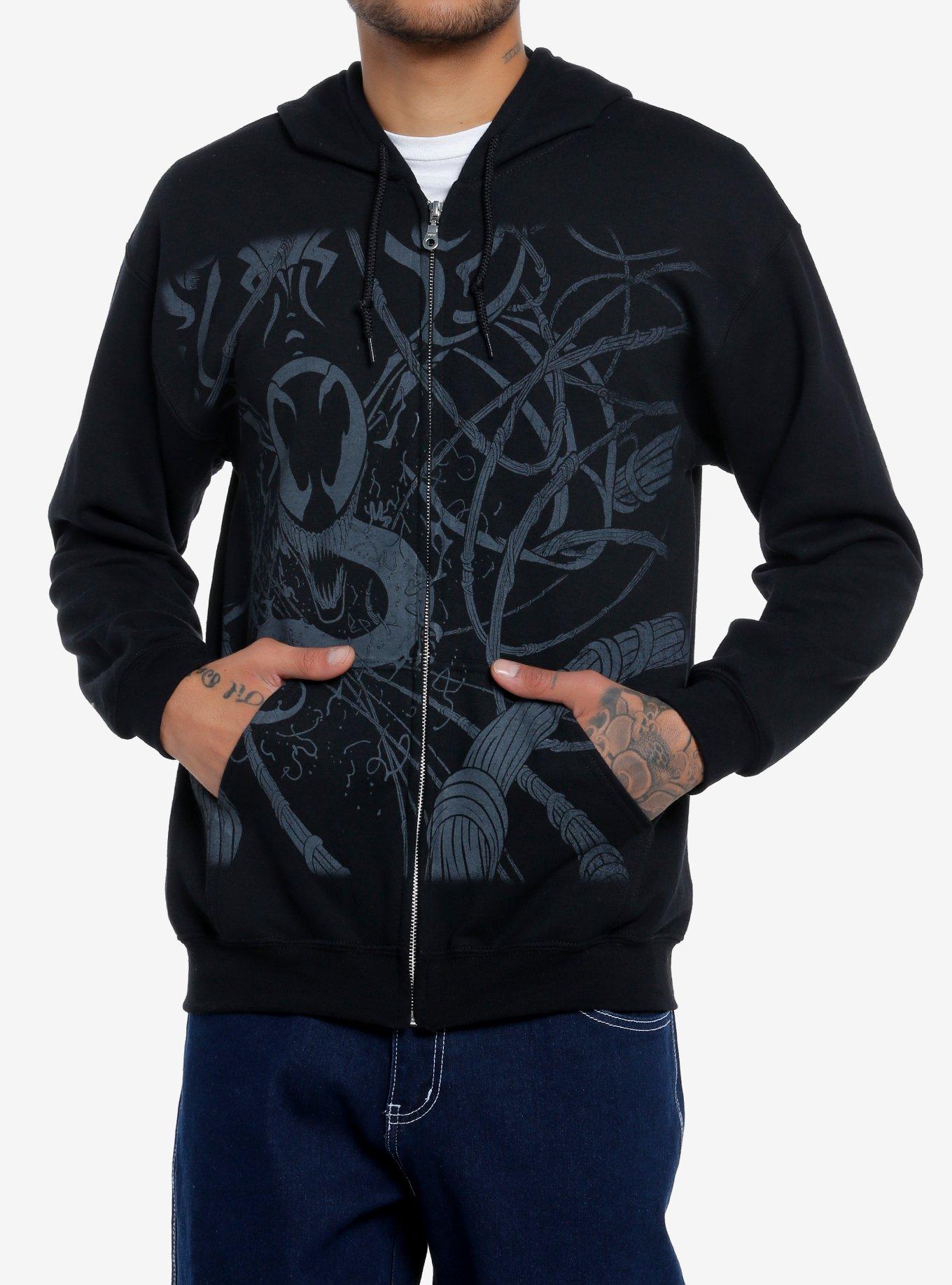 Hot topic store venom hoodie