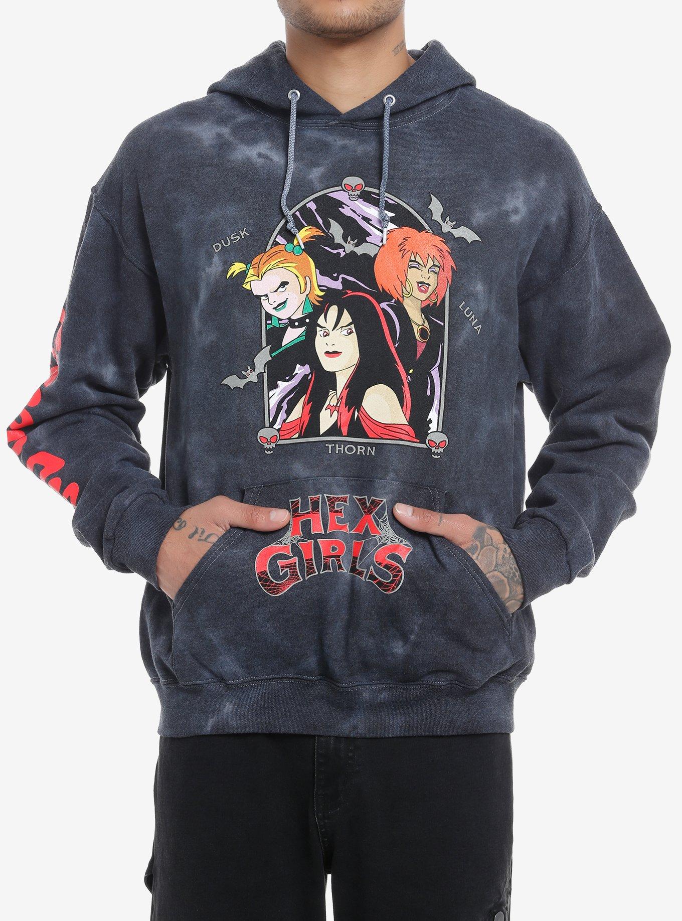 Scooby-Doo! The Hex Girls Jumbo Graphic Girls Hoodie