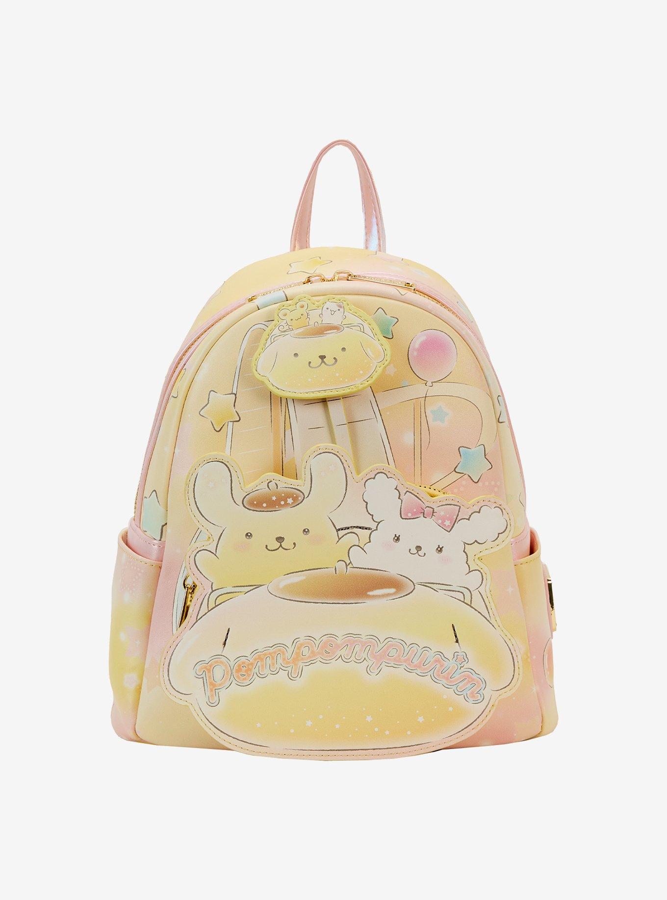 Loungefly Pompompurin Rollercoaster Glow-In-The-Dark Mini Backpack, , hi-res