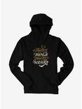 The Cruel Prince Sinister Enchantment Collection: Sharpen Your Blade Hoodie , BLACK, hi-res