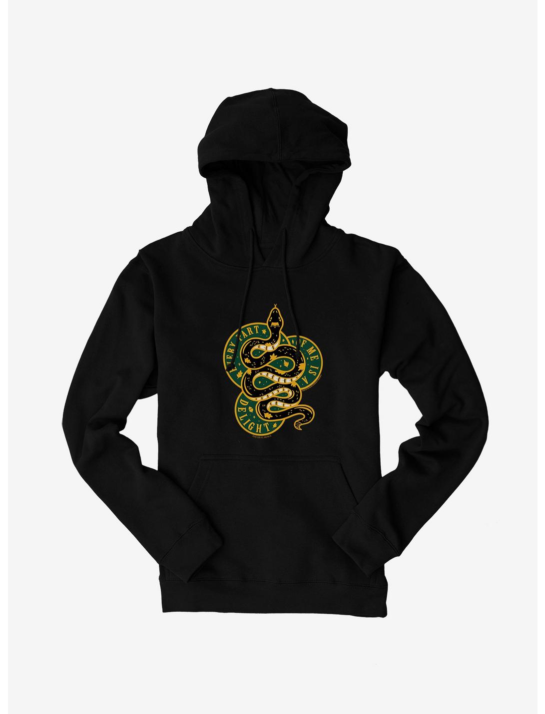 The Cruel Prince Sinister Enchantment Collection: Snake Delight Hoodie , BLACK, hi-res