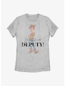 Disney100 Pixar Toy Story Woody My Favorite Deputy Womens T-Shirt, , hi-res