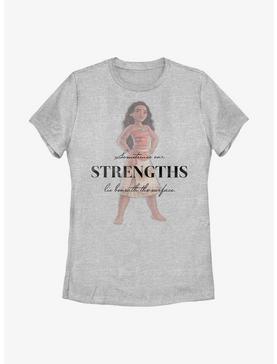 Disney100 Moana Our Strengths Womens T-Shirt, , hi-res
