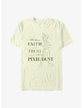 Disney100 Peter Pan Faith Trust Pixie Dust T-Shirt, , hi-res