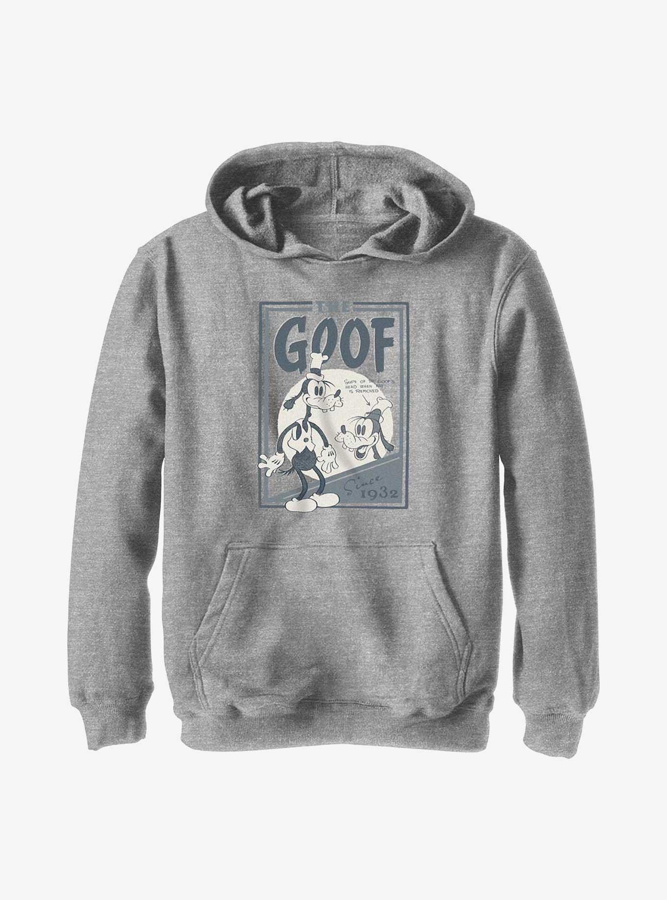 Disney100 Goofy The Goof Since 1934 Youth Hoodie, ATH HTR, hi-res