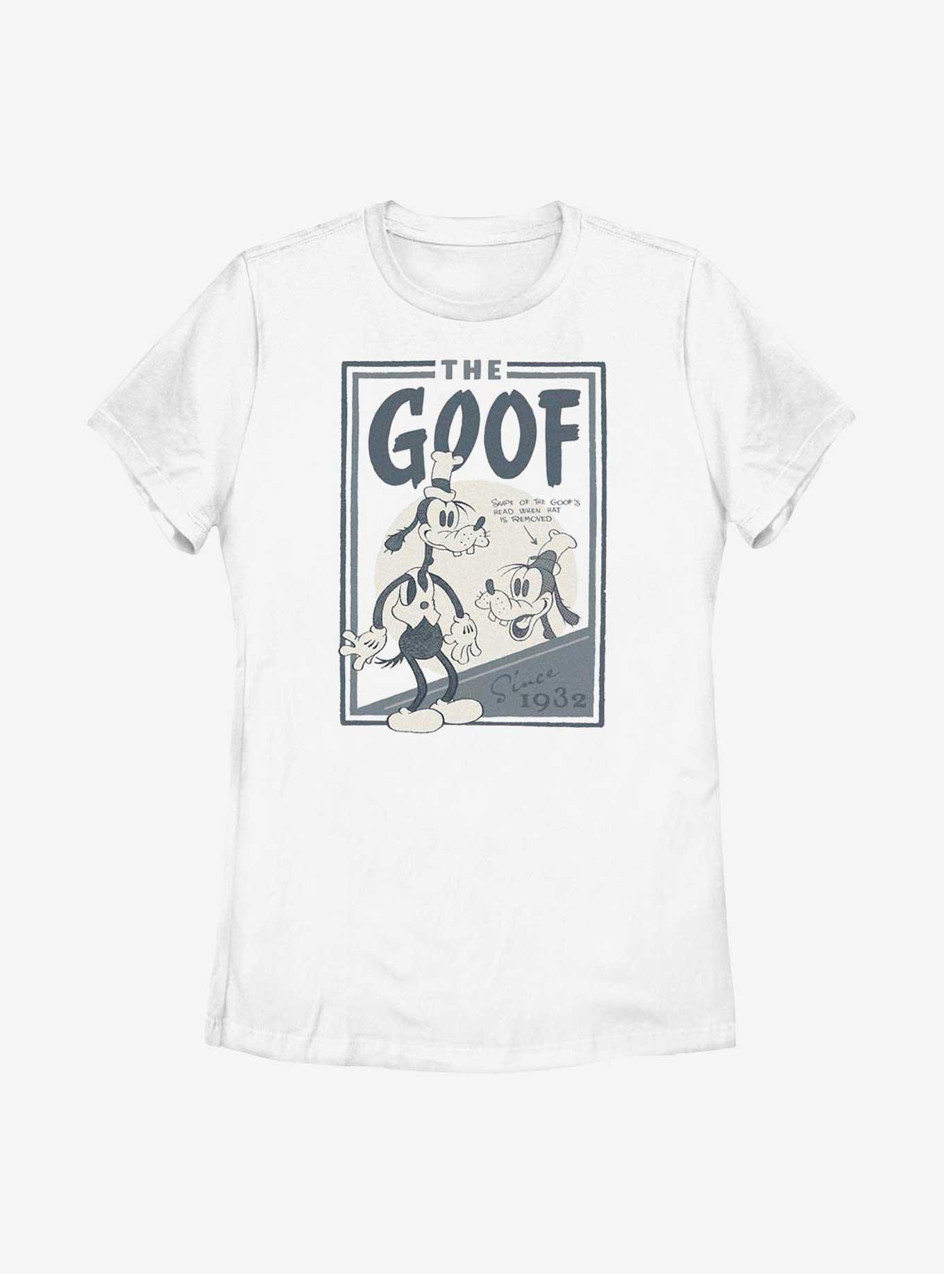 Disney100 Goofy The Goof Since 1934 Womens T-Shirt, WHITE, hi-res