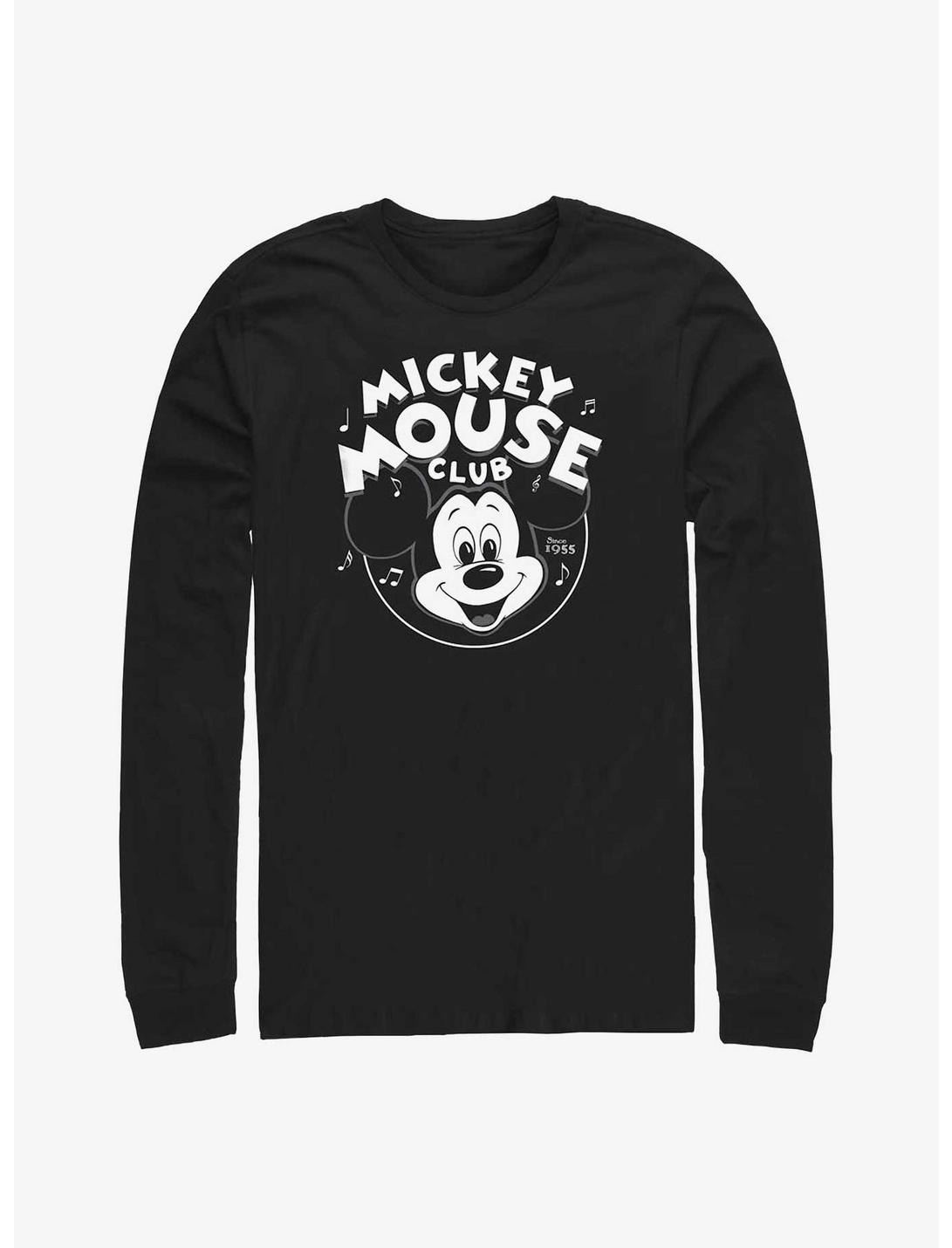 Disney100 Mickey Mouse Club Long-Sleeve T-Shirt, BLACK, hi-res