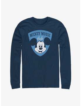 Disney100 Mickey Mouse Club Shield Long-Sleeve T-Shirt, , hi-res