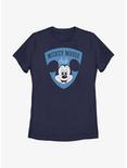 Disney100 Mickey Mouse Club Shield Womens T-Shirt, NAVY, hi-res