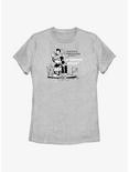 Disney100 Mickey Mouse Steamboat Willie Womens T-Shirt, ATH HTR, hi-res