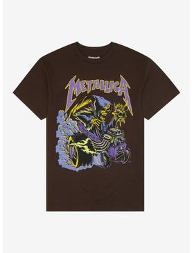 Metallica Here Comes Revenge Grim Reaper Boyfriend Fit Girls T-Shirt, , hi-res