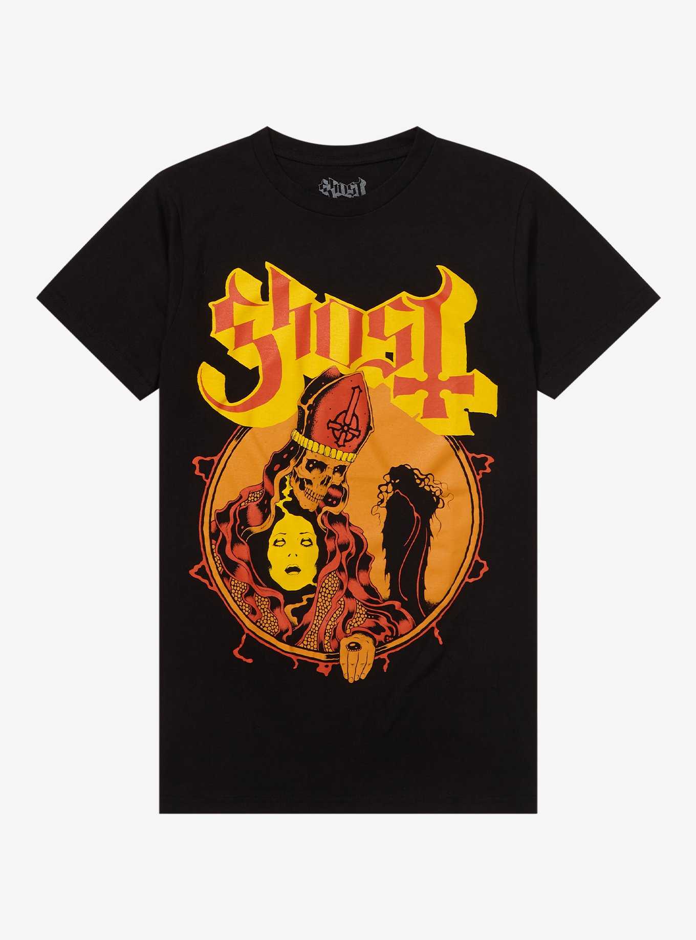Ghost Orange Logo Boyfriend Fit Girls T-Shirt, , hi-res