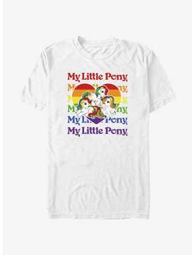 My Little Pony Rainbow Name Stack Pride T-Shirt, , hi-res