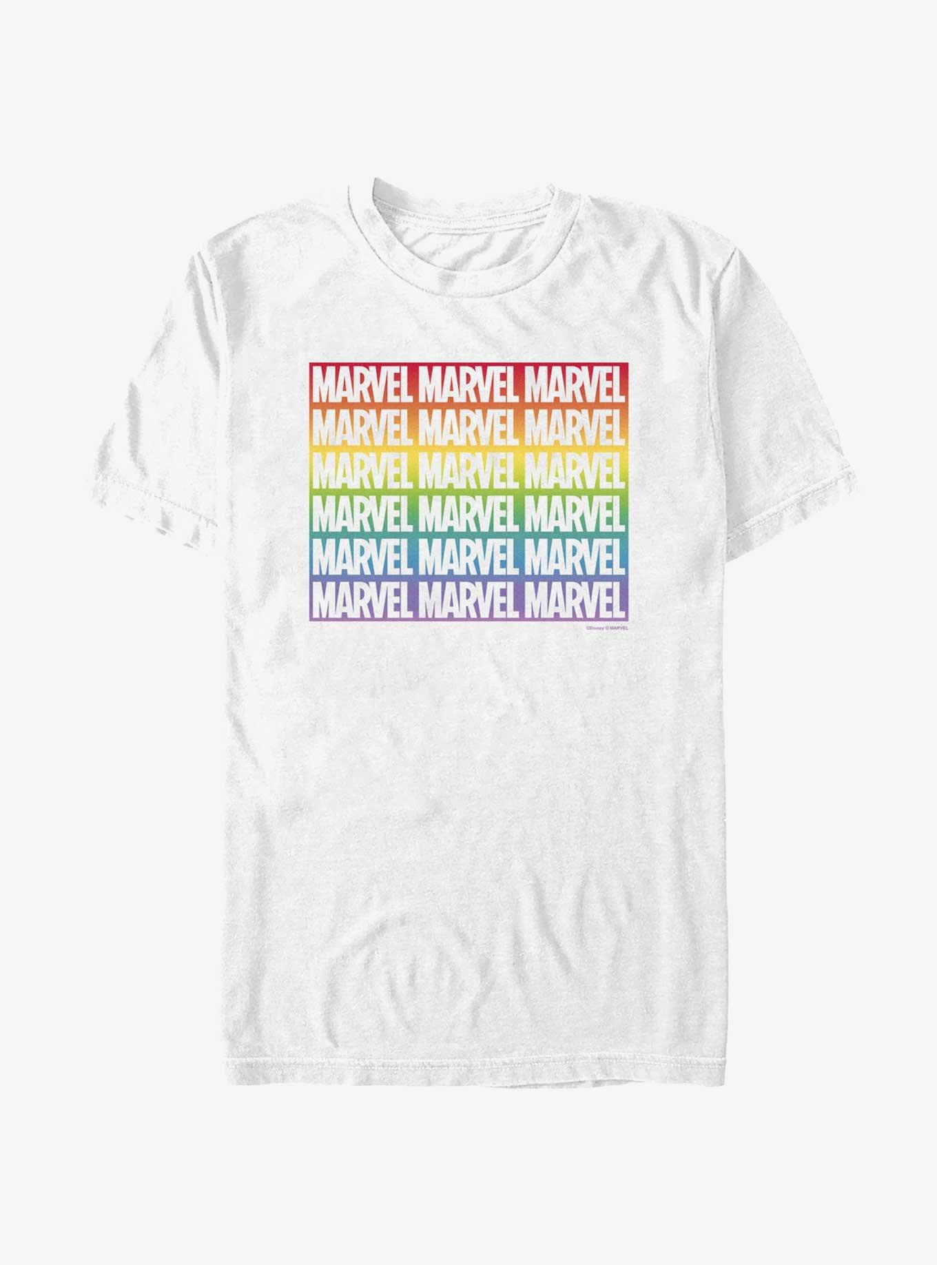 Marvel Avengers Boxed Gradient Pride T-Shirt