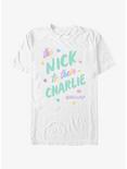 Heartstopper Nick To Charlie Pride T-Shirt, WHITE, hi-res