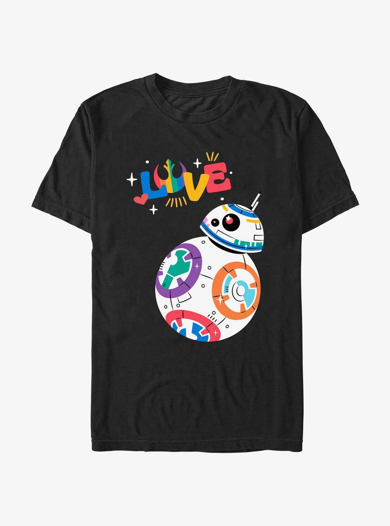 Star Wars Love Rebel BB8 Pride T-Shirt, , hi-res