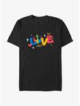 Star Wars Love Rebel Pride T-Shirt, BLACK, hi-res