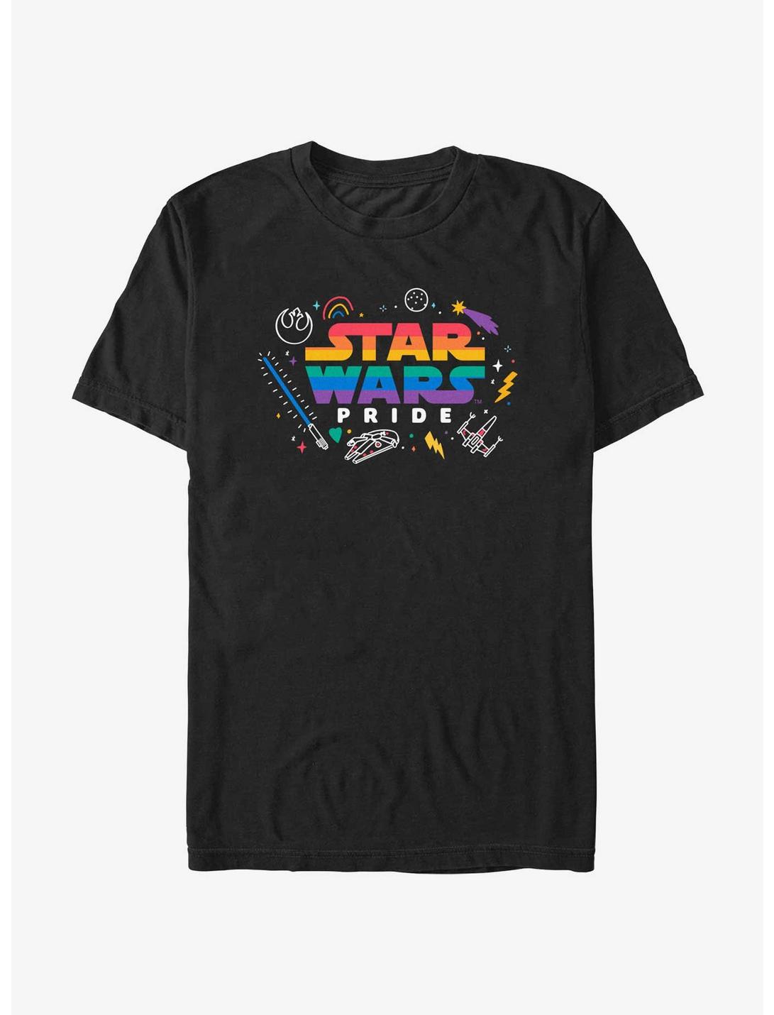 Star Wars Pride T-Shirt, BLACK, hi-res
