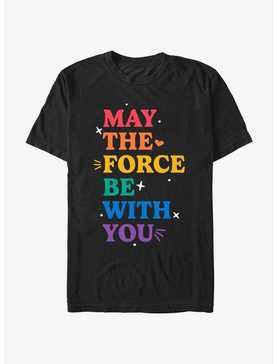 Star Wars Force With You Multicolor Pride T-Shirt, , hi-res