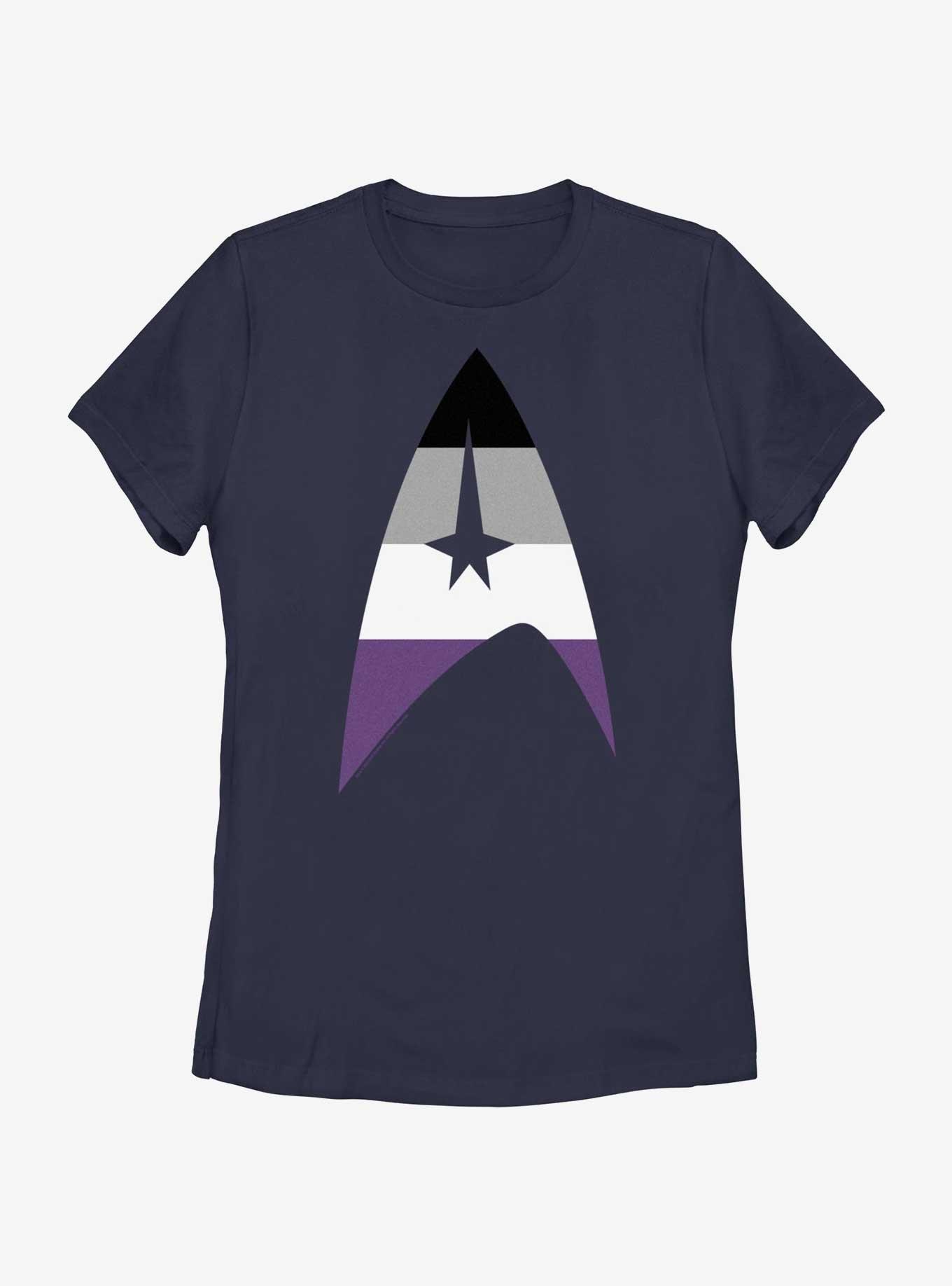 Star Trek Asexual Flag Logo Pride T-Shirt, , hi-res