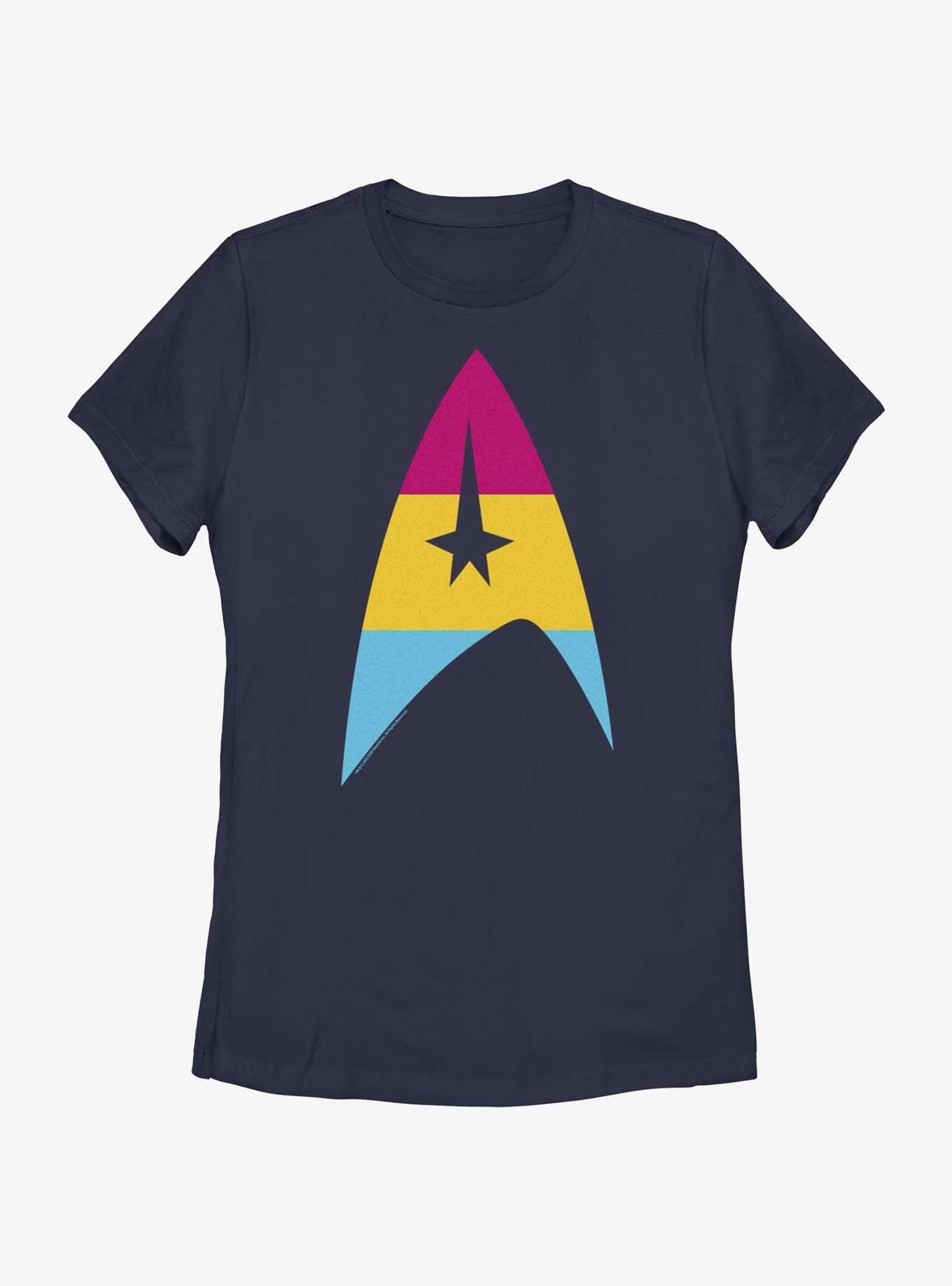 Star Trek Pansexual Flag Logo Pride T-Shirt, , hi-res