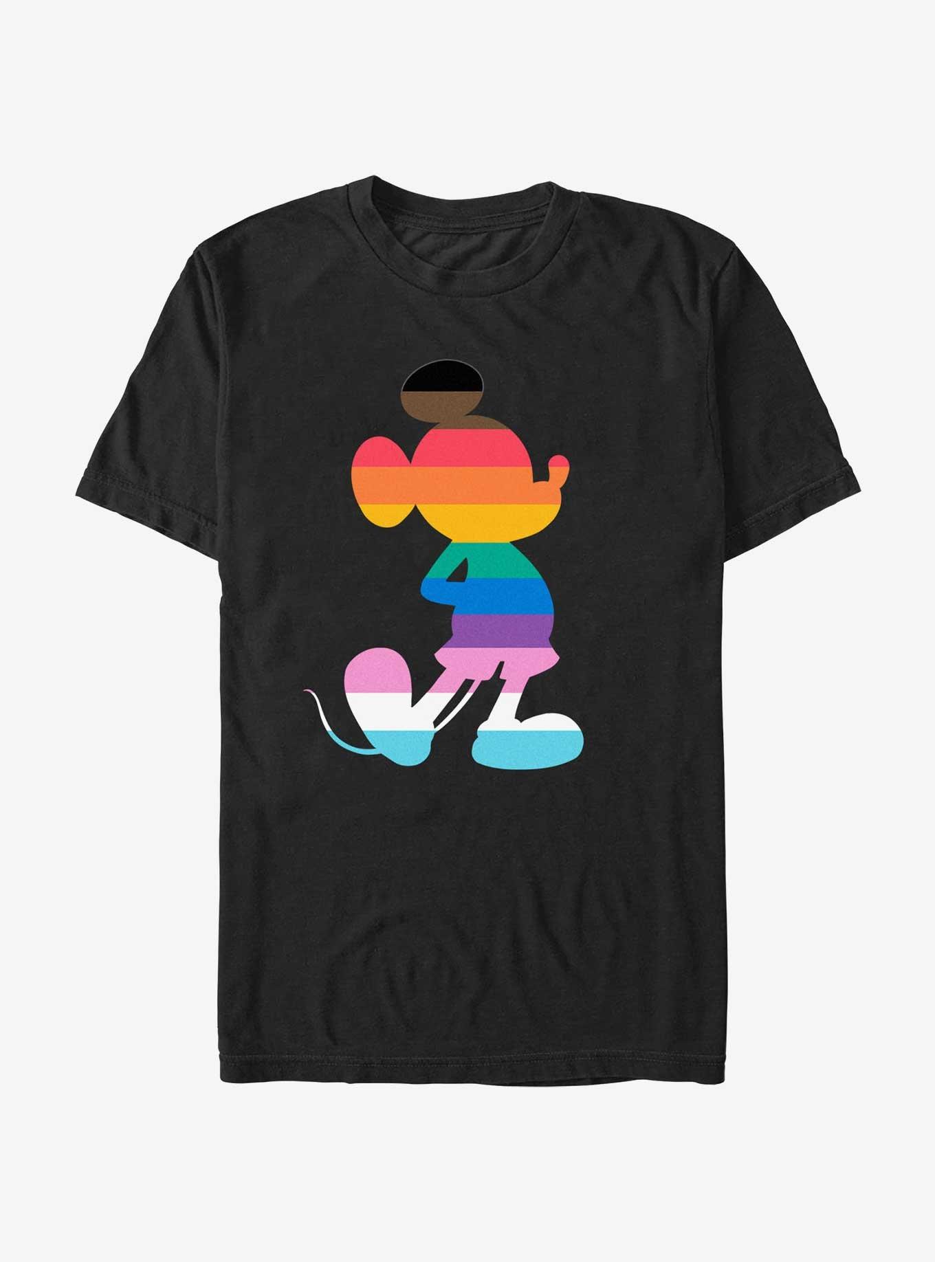 Disney Mickey Mouse Mickey Pride Pose Colors T-Shirt, , hi-res
