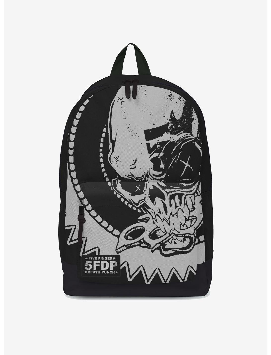 Rocksax Five Finger Death Punch Knuckle Backpack, , hi-res
