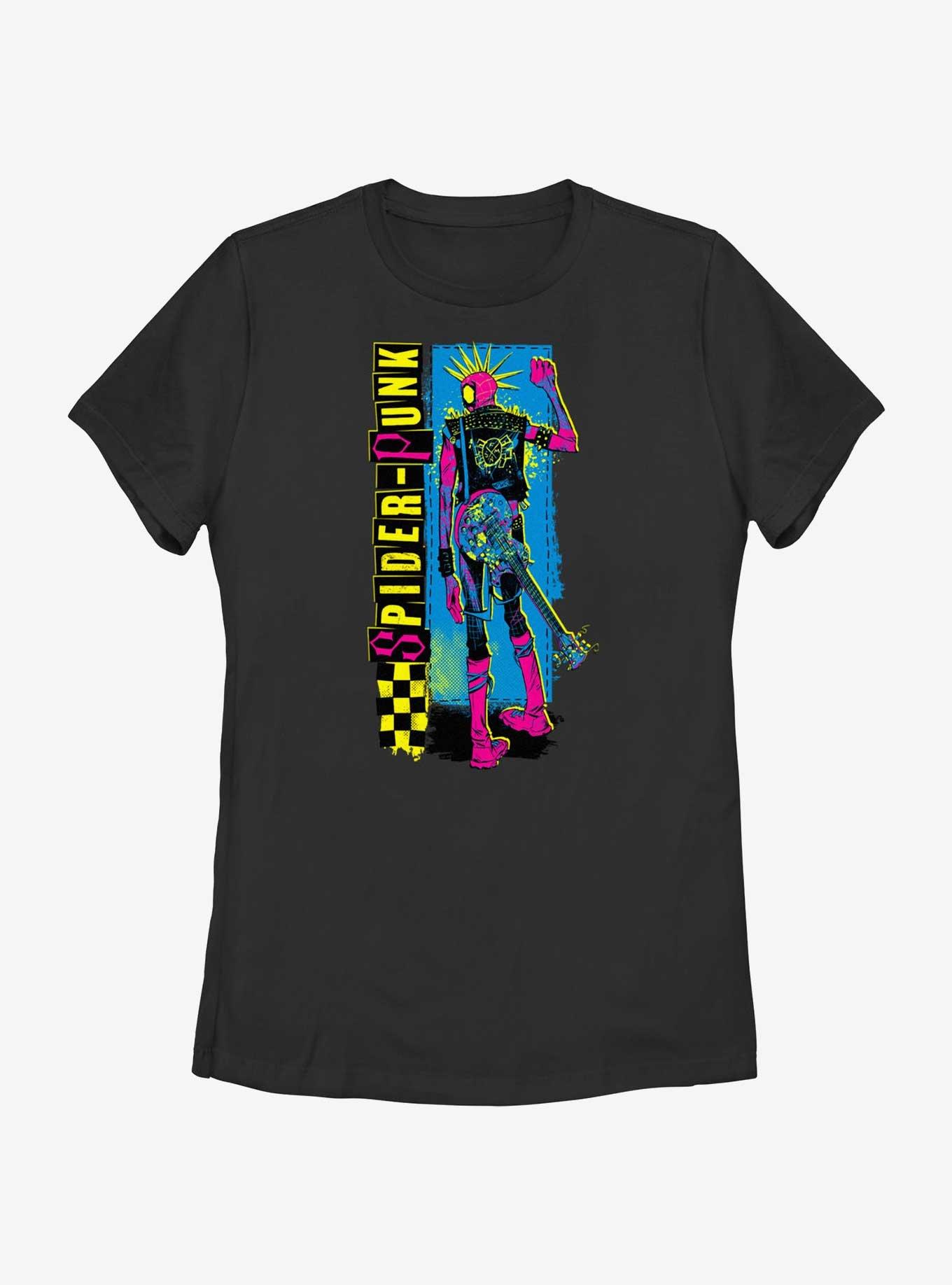 Marvel Spider-Man: Across The Spiderverse Spider-Punk Poster Womens T-Shirt, , hi-res