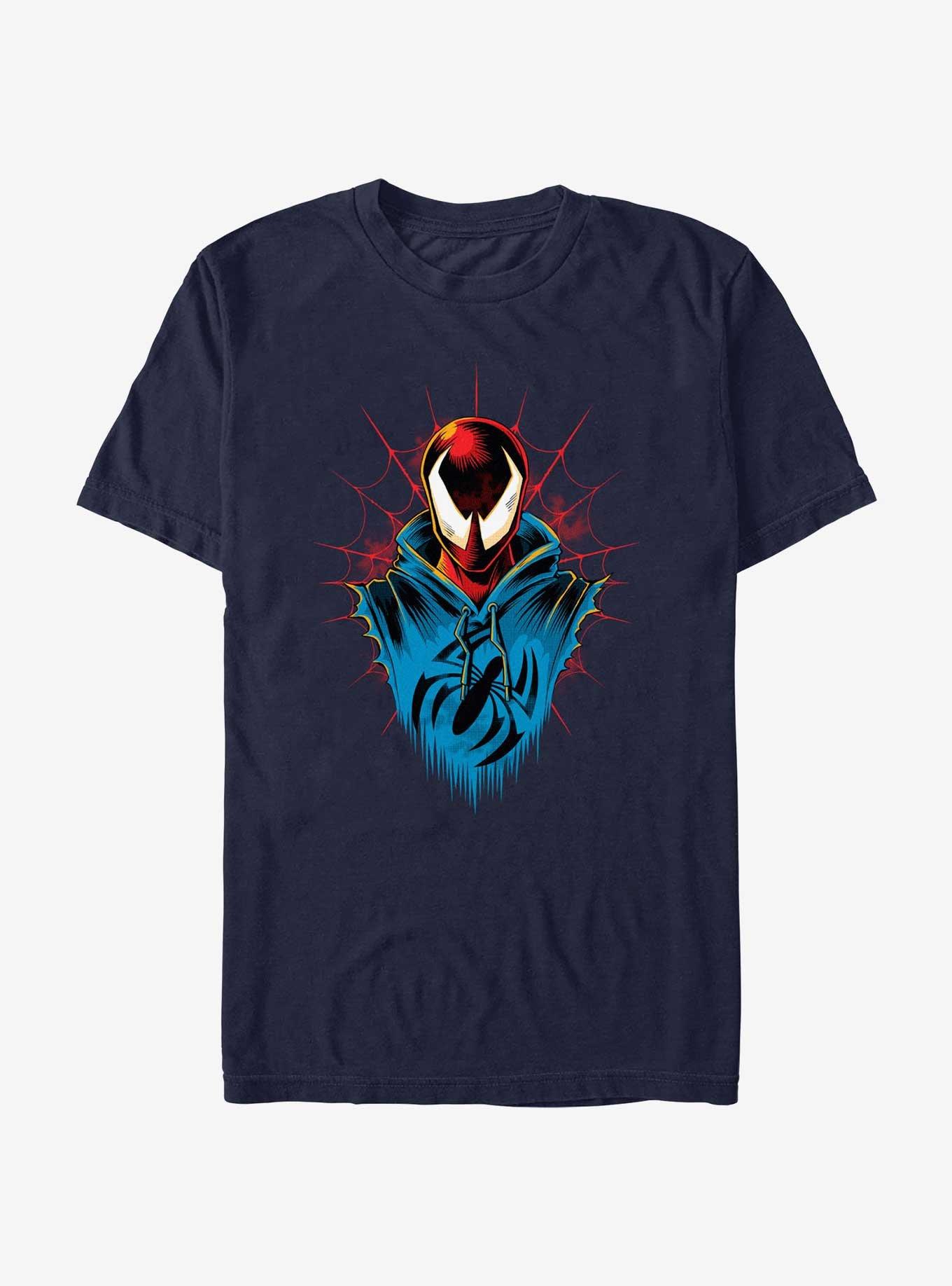 Marvel Spider-Man: Across The Spiderverse Scarlet Spider Head T-Shirt, , hi-res