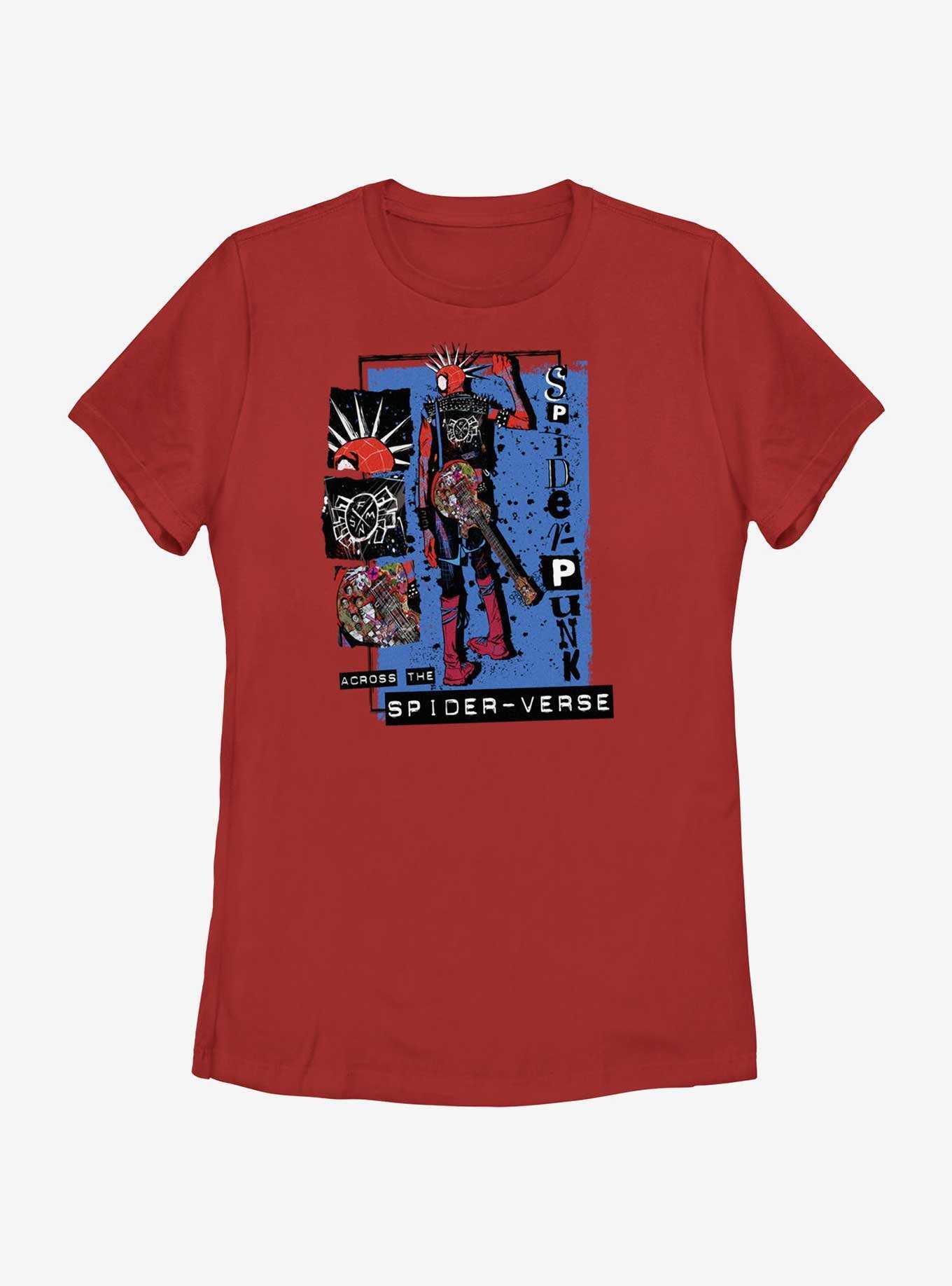 Marvel Spider-Man: Across The Spiderverse Punk Power Spider-Punk Womens T-Shirt, , hi-res