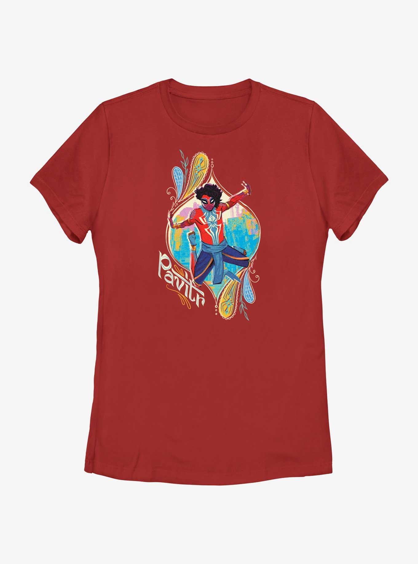 Marvel Spider-Man: Across The Spiderverse Pavitr Jump Womens T-Shirt, , hi-res