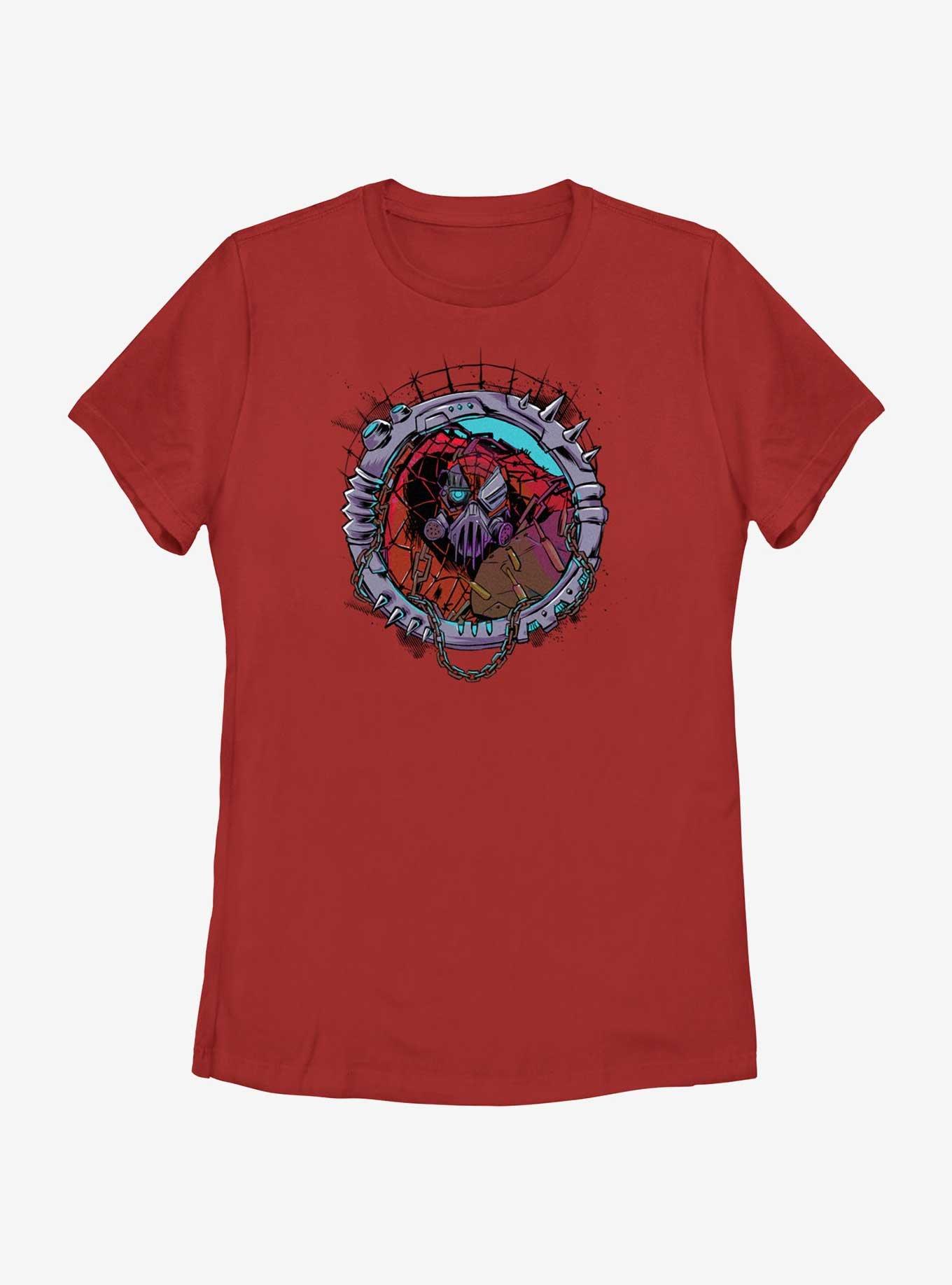 Marvel Spider-Man: Across The Spiderverse Cyborg Spider-Woman Badge Womens T-Shirt, , hi-res