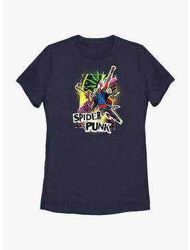 Marvel Spider-Man: Across The Spiderverse Spider-Punk Poster Womens T-Shirt, , hi-res