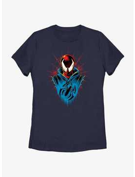 Marvel Spider-Man: Across The Spiderverse Scarlet Spider Head Womens T-Shirt, , hi-res