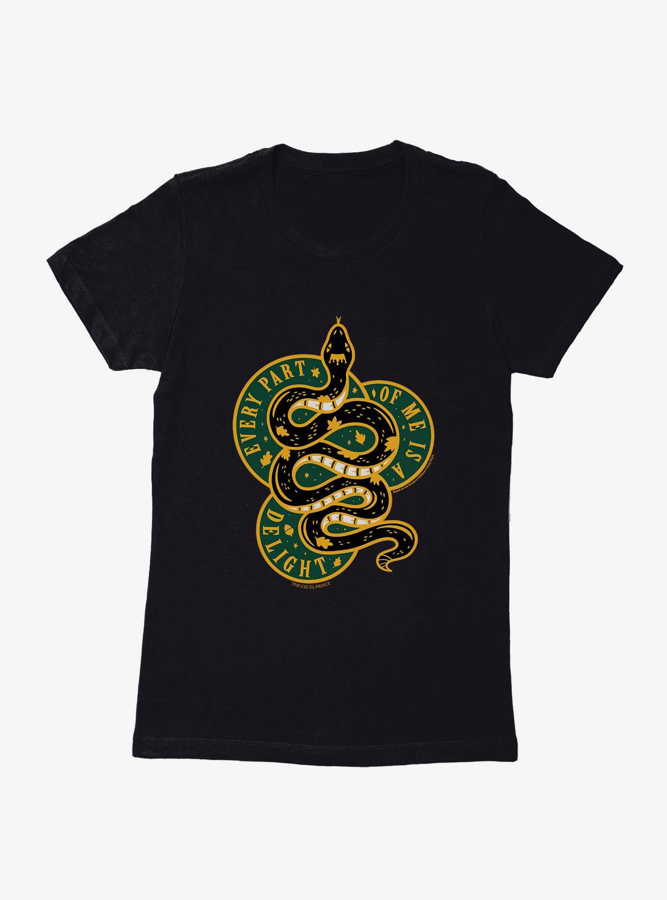 The Cruel Prince Sinister Enchantment Collection: Snake Delight Womens T-Shirt , , hi-res