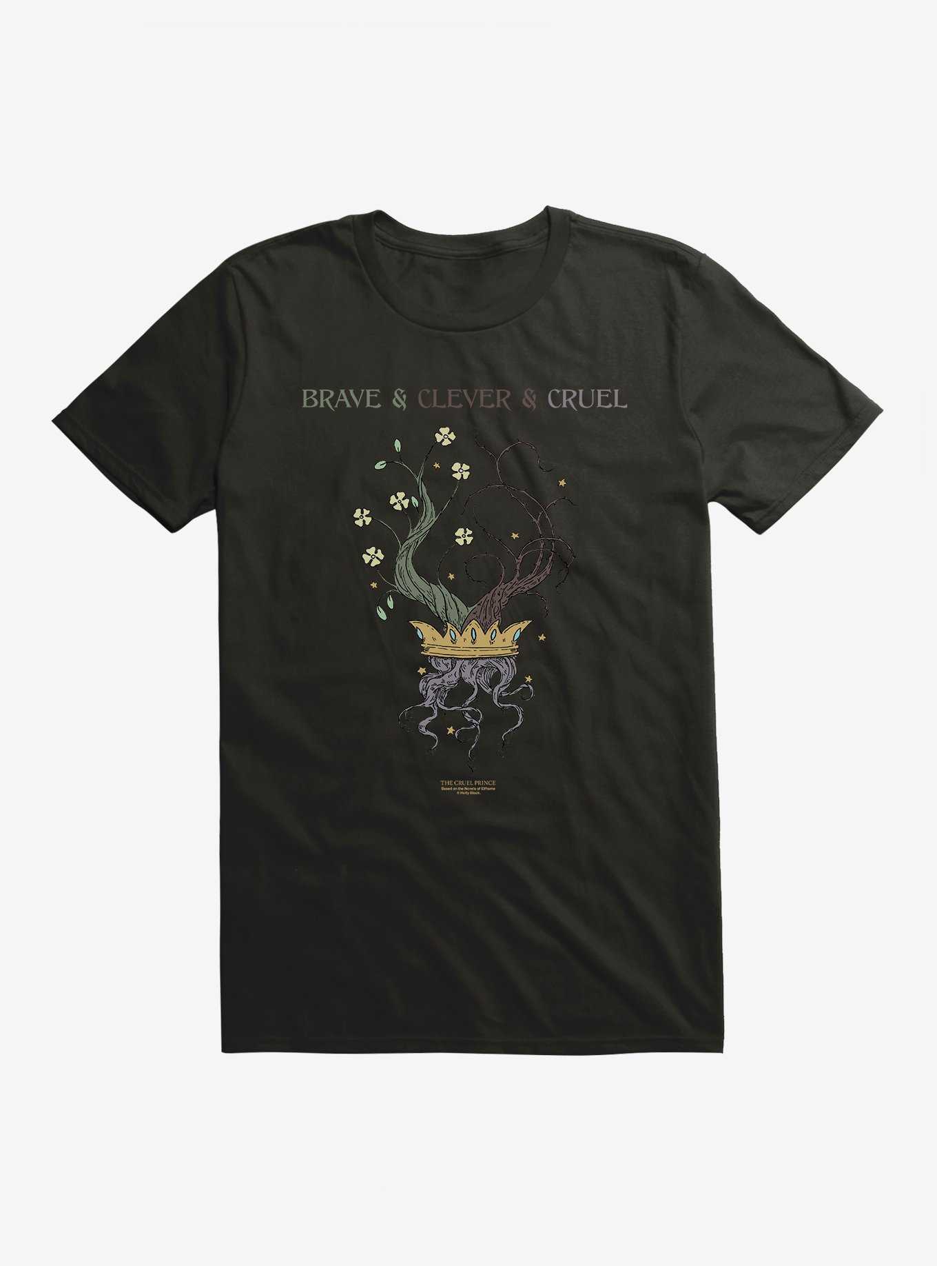 The Cruel Prince Sinister Enchantment Collection: Brave Clever Cruel T-Shirt , , hi-res
