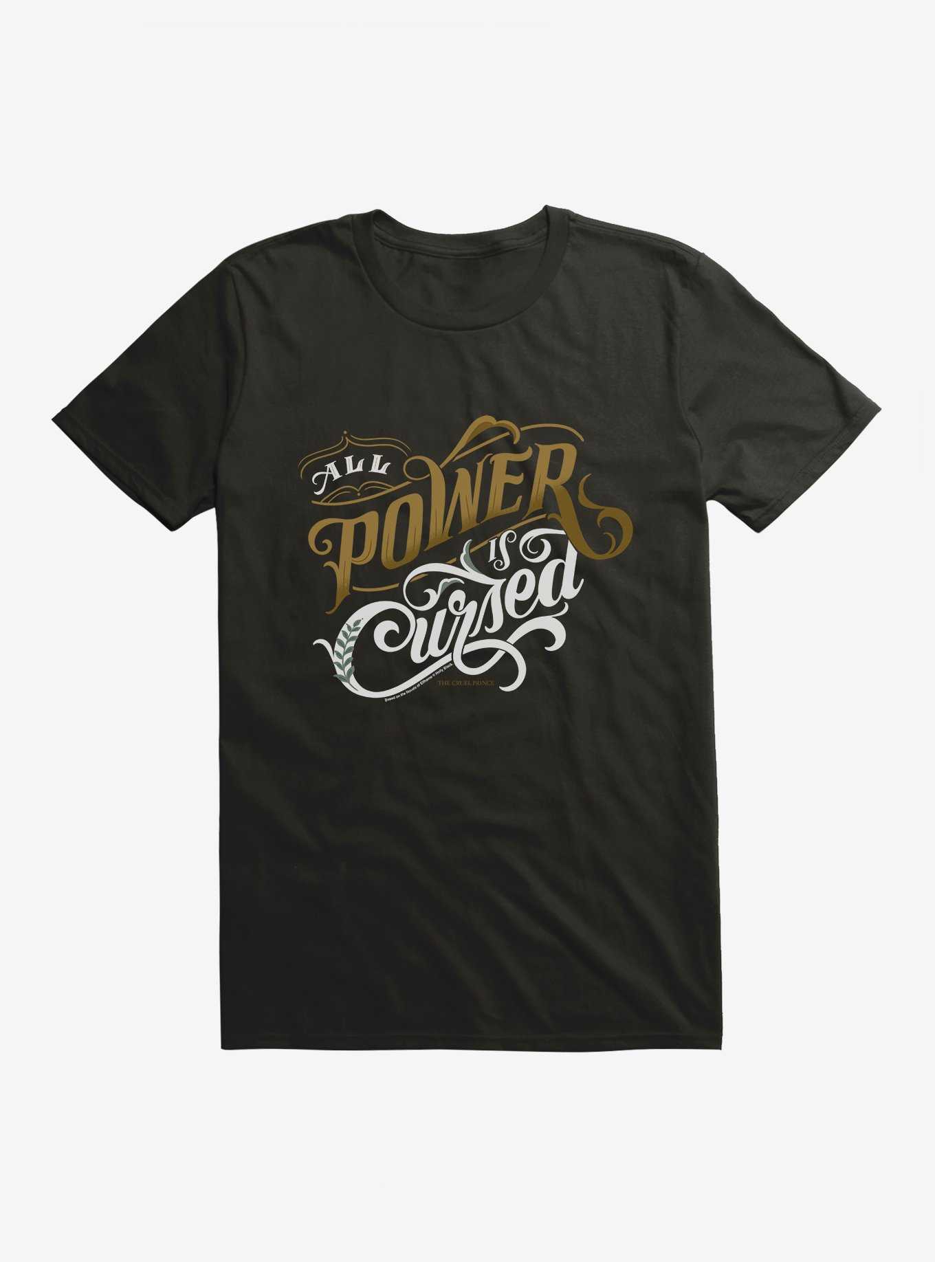 The Cruel Prince Sinister Enchantment Collection: All Power Is Cursed T-Shirt , , hi-res