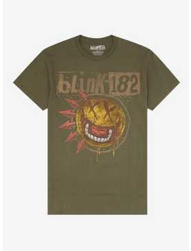 Blink-182 Smile Face With Teeth Boyfriend Fit Girls T-Shirt, , hi-res
