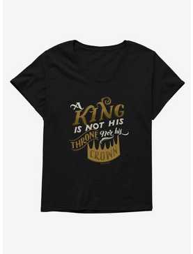 The Cruel Prince Sinister Enchantment Collection: King Is Not His Throne Nor Crown Womens T-Shirt Plus Size , , hi-res