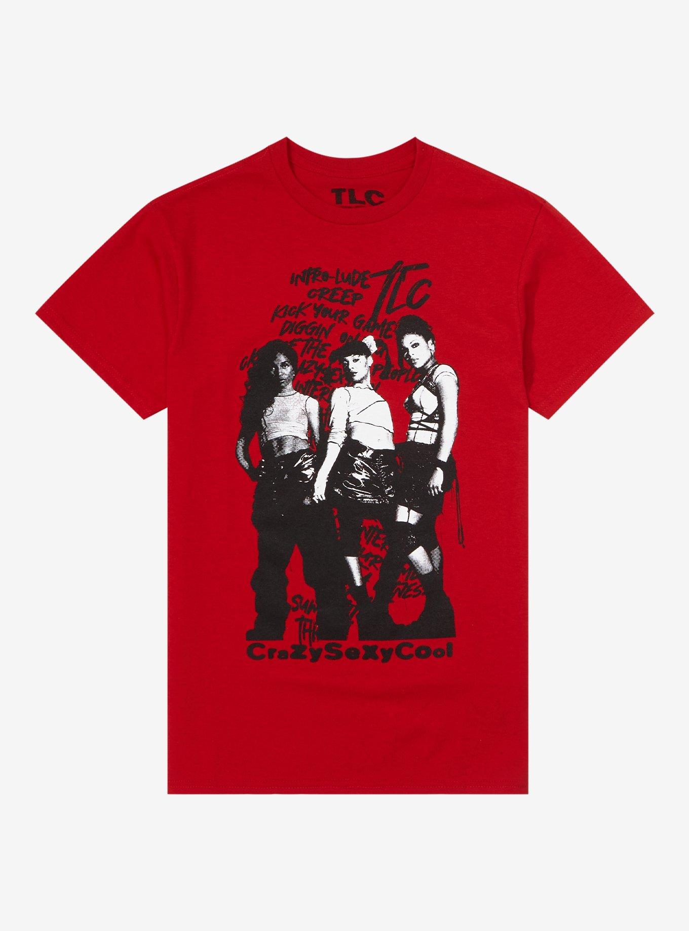 Tlc Tracklist Boyfriend Fit Girls T Shirt Hot Topic 5122