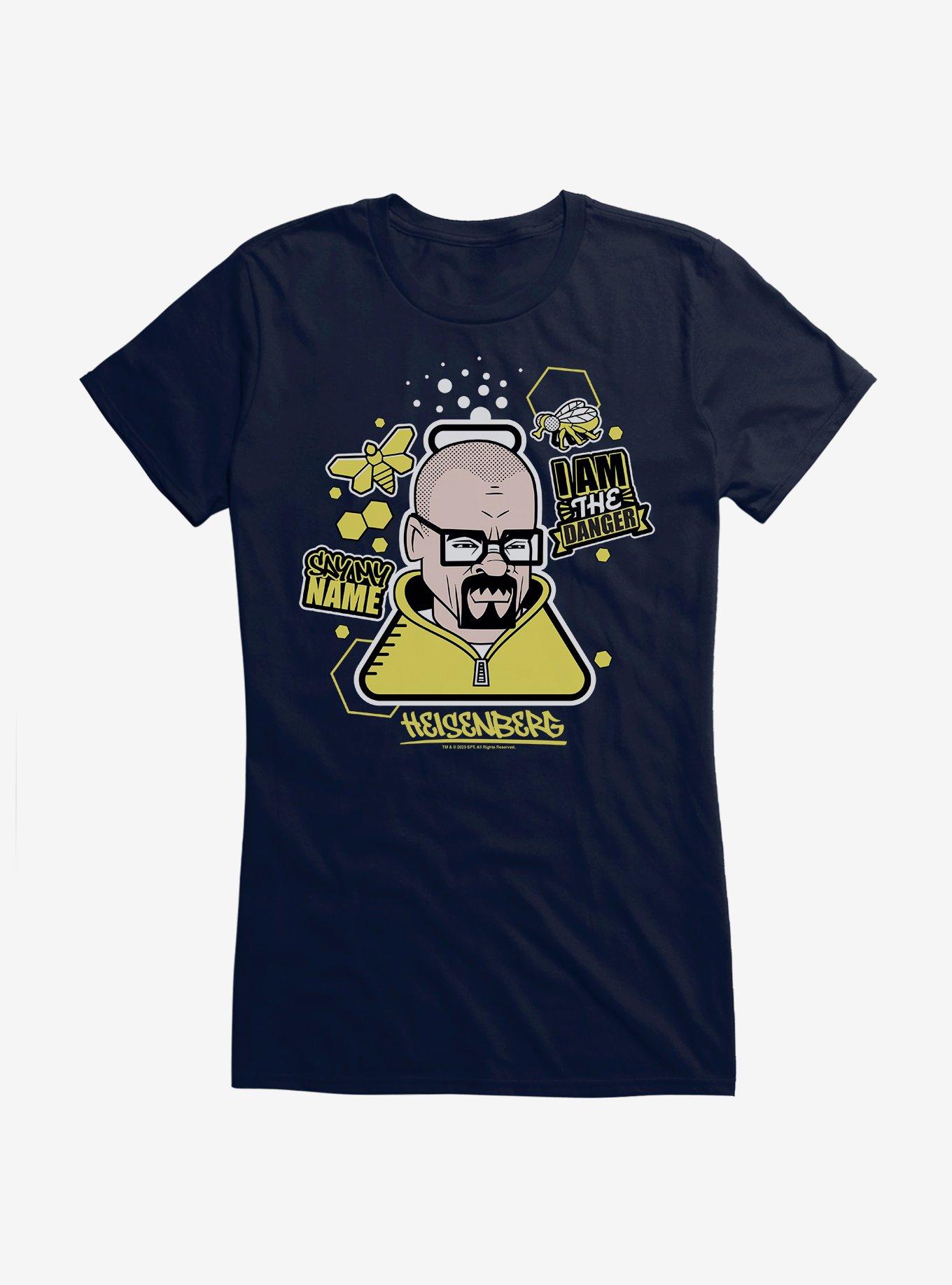 Breaking Bad I Am The Danger Girls T-Shirt, NAVY, hi-res