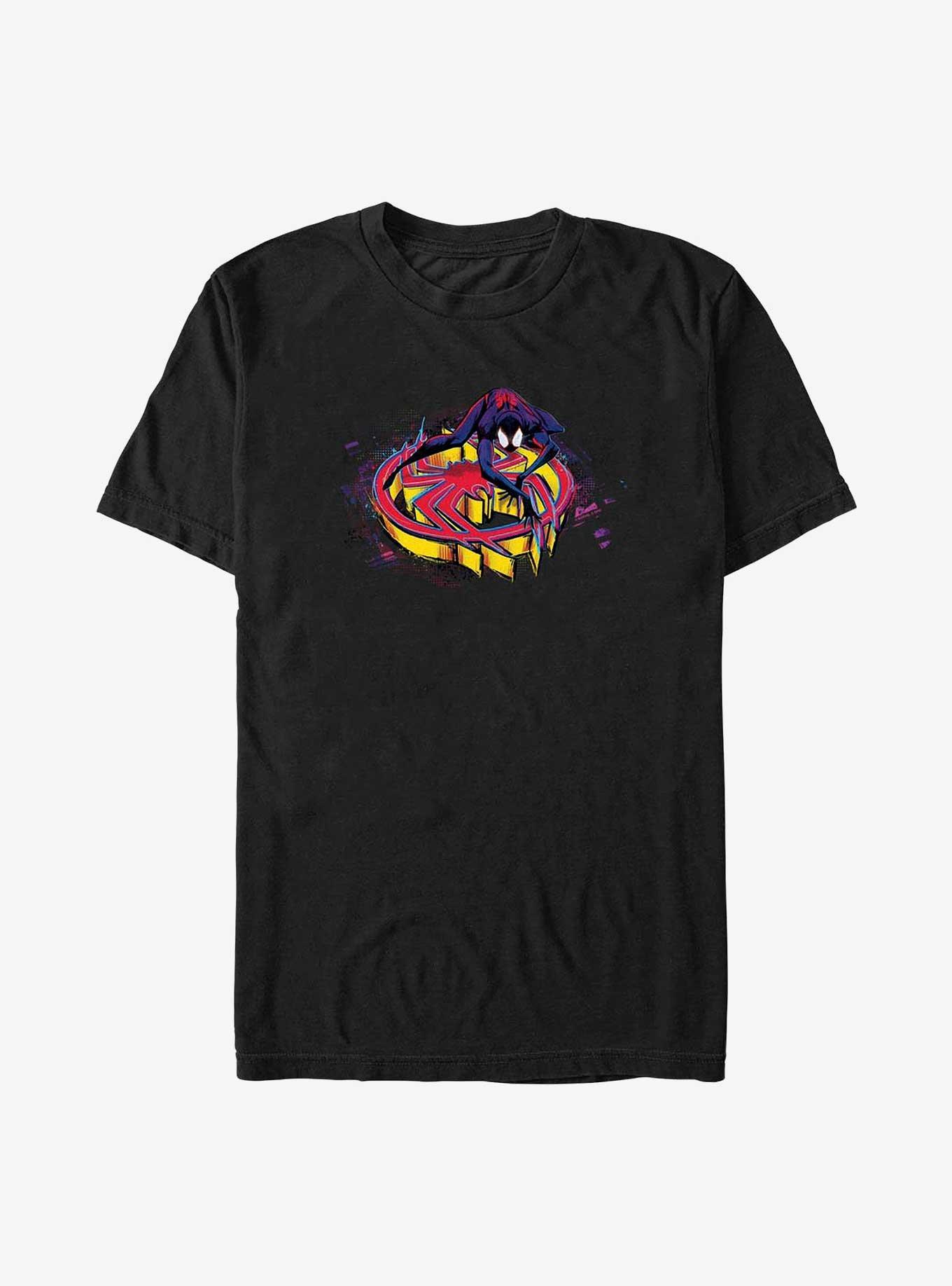 Marvel Spider-Man: Across the Spider-Verse Miles Morales Spider Crawl Extra Soft T-Shirt, , hi-res