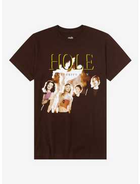 Hole Celebrity Skin Boyfriend Fit Girls T-Shirt, , hi-res