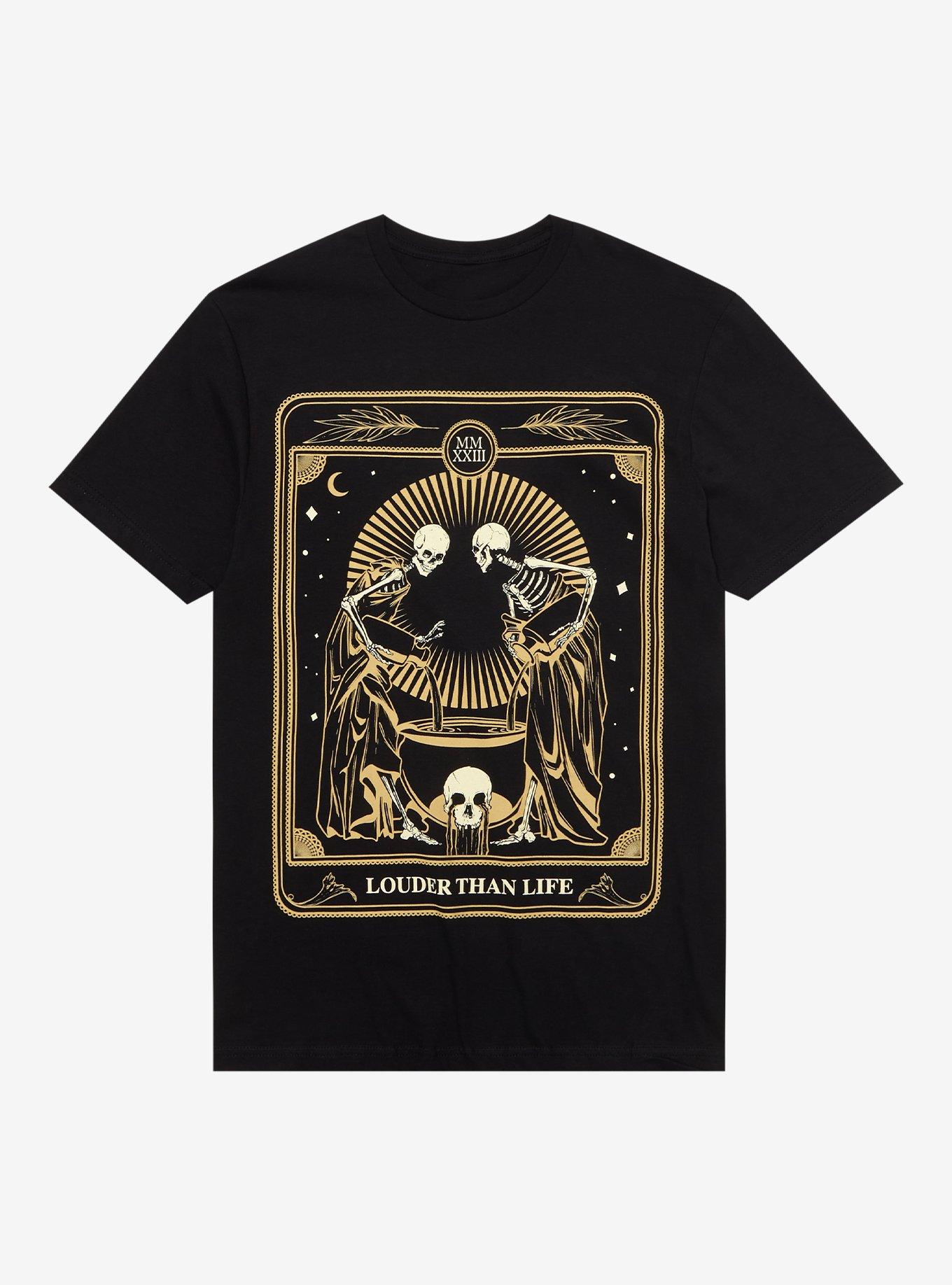 Louder Than Life 2023 Festival Lineup Boyfriend Fit Girls T-Shirt, BLACK, hi-res