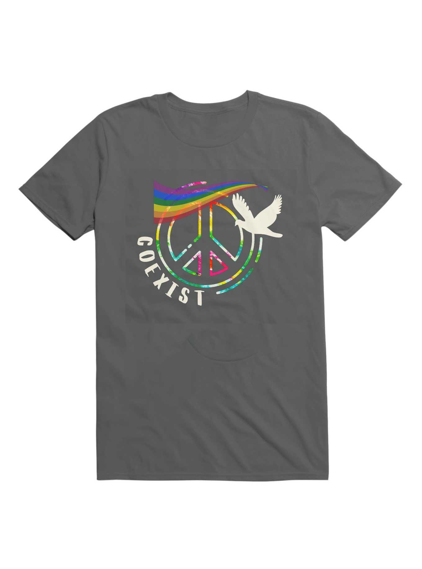 Coexist LGBT Pride T-Shirt, , hi-res
