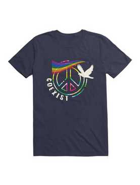Coexist LGBT Pride T-Shirt, , hi-res