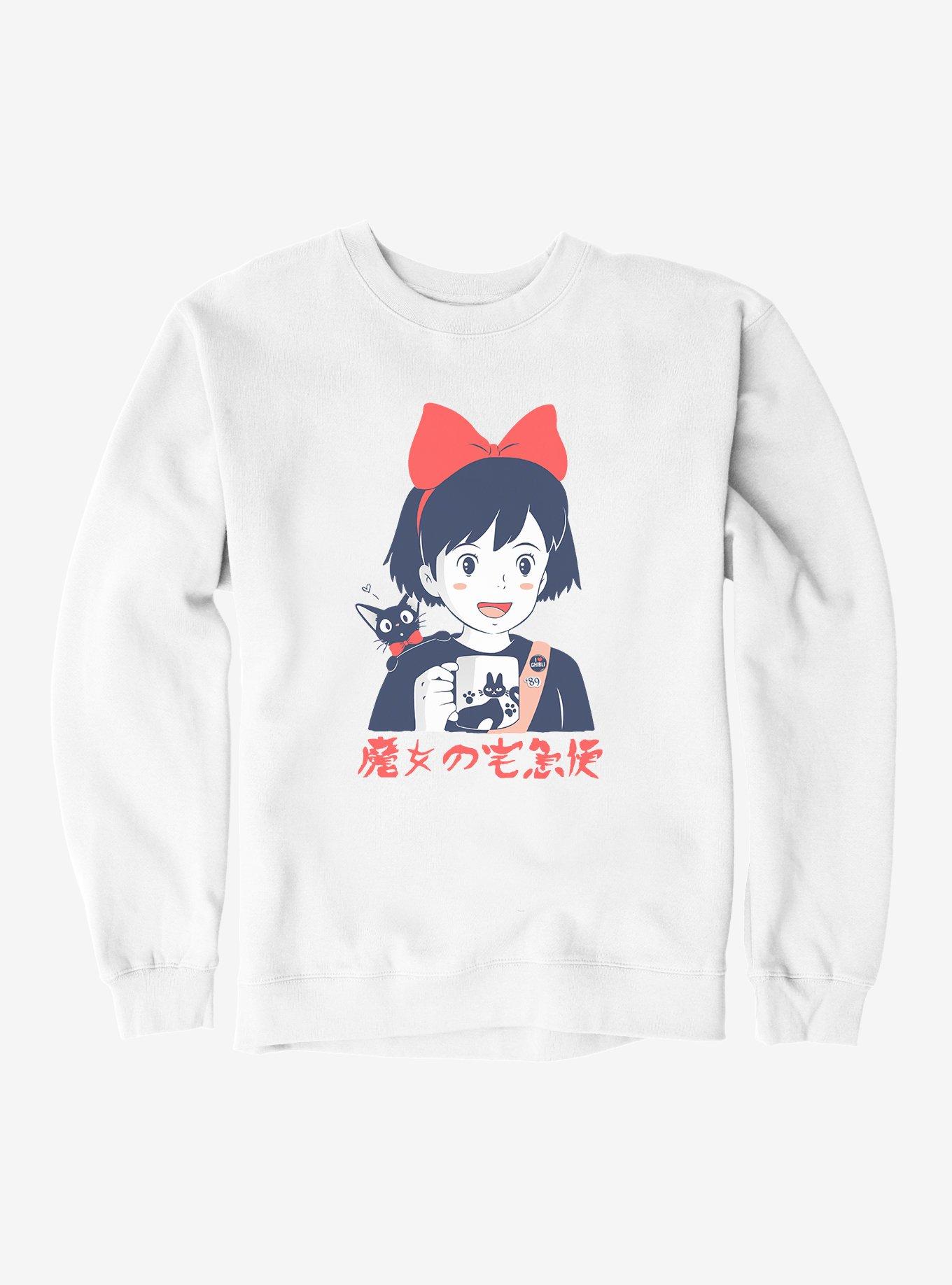 Studio Ghibli Kiki's Delivery Service Retro Portrait Sweatshirt, , hi-res