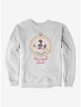 Studio Ghibli Kiki's Delivery Service Sewing Patch Sweatshirt, WHITE, hi-res