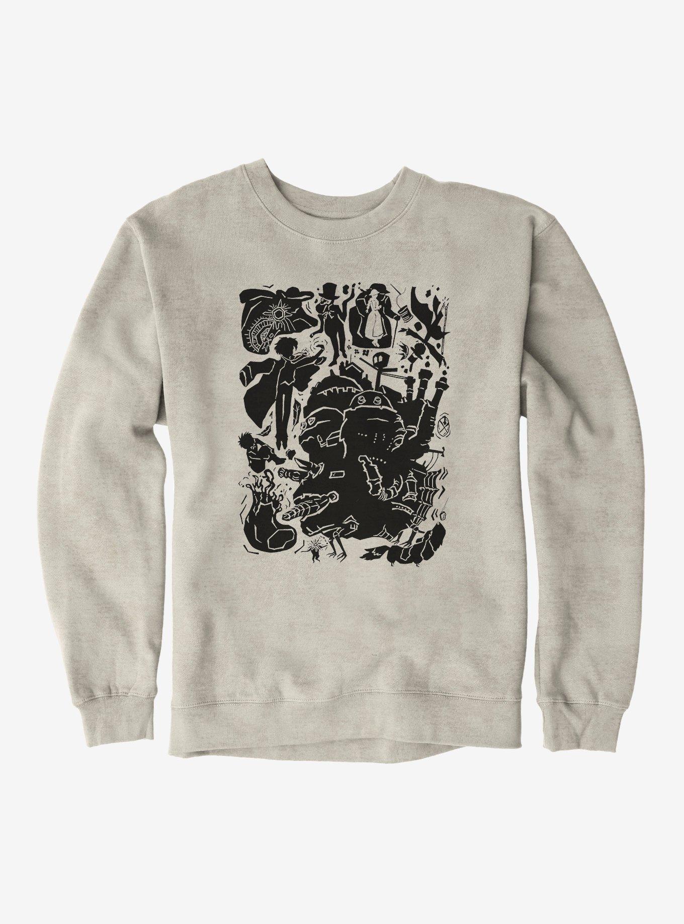 Studio Ghibli Howl's Moving Castle Icons Sweatshirt